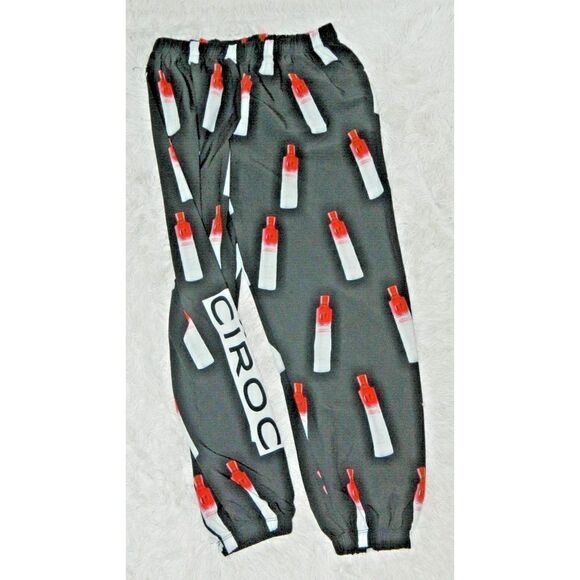 GoldSheep‎ Pants Joggers Size Large Ciroc Vodka Black Red Unisex Limited … - Picture 5 of 7